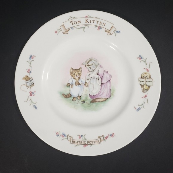 Royal Albert Other - Vintage Beatrix Potter Royal Albert Of England 1986 Tom Kitten Plate 8”